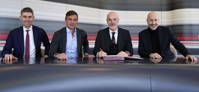 Фото - Официально: Стефано Пиоли продлил контракт с «Миланом» до 2023 года Официально: Стефано Пиоли продлил контракт с «Миланом» до 2023 года